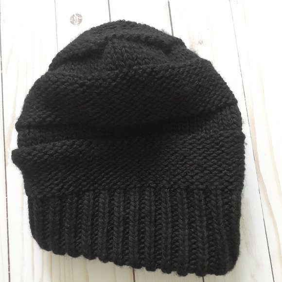 Smartwool Women's Copper Basin Slouch Beanie in Black - Picture 5 of 9